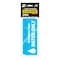 Fuel Stickers Water Only Sticker, Warning Label Sign for Jugs, Containers: Hvy-Dty, 6''x2'', 10PK Z-6X2WTR-10PK - alternate 1